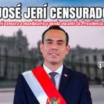 URGENTE: Congreso de Perú censura a José Jerí y queda vacante la Presidencia de la República