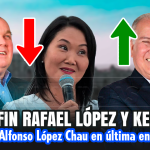 ¡Remezón Electoral! Keiko y Rafael López se desploman mientras el «Factor López Chau» enciende las encuestas